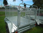 Trailer accessory cage Trailer cage