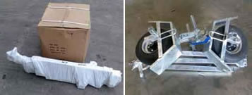 Folding trailer Folding trailer