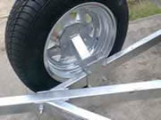 Spare wheel carrier bracket Spare wheel carrier bracket