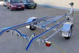 Trailer to suit aluminium boat