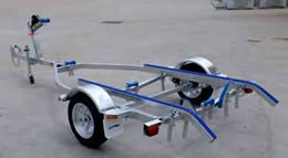 Aluminium boat trailer